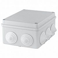 Распаячная коробка ОП 150х110х70мм²  крышка, IP44, 10 гермовводов |  код. SQ1401-1241 |  TDM